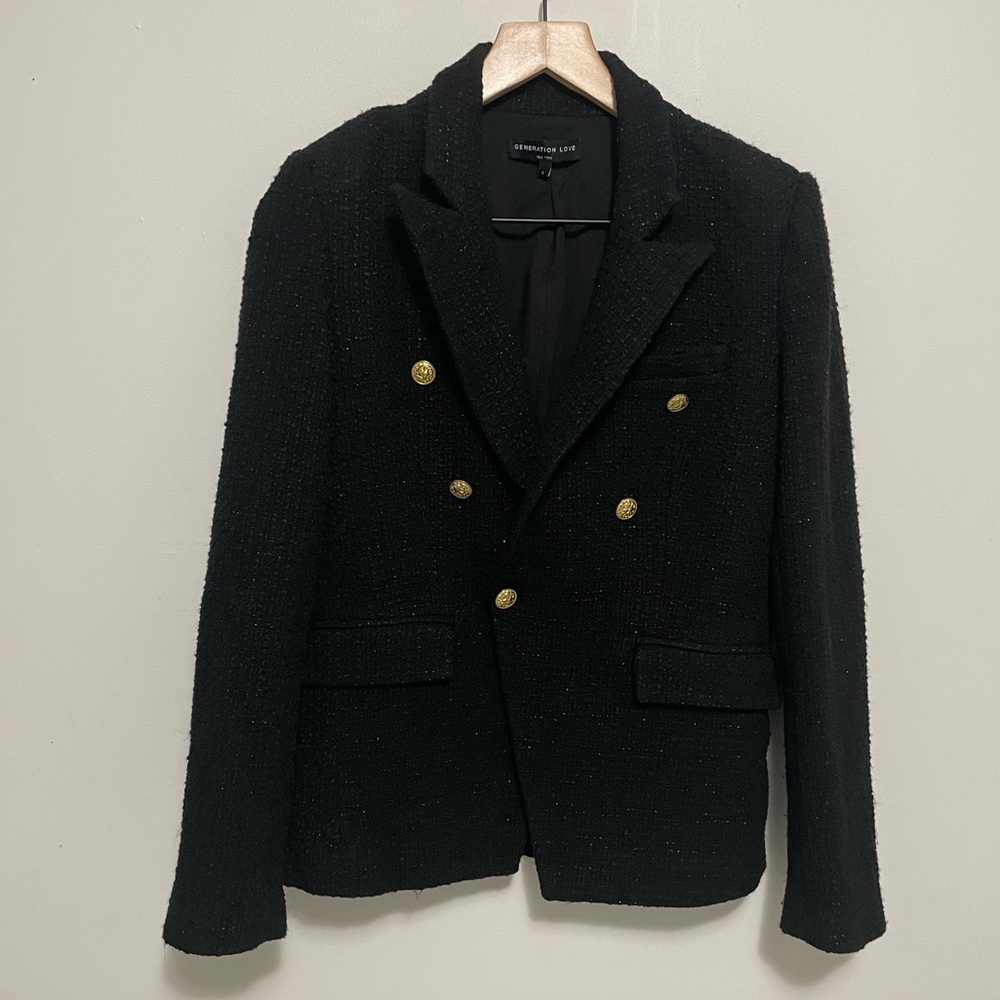 Generation Love Alexa Tweed Blazer